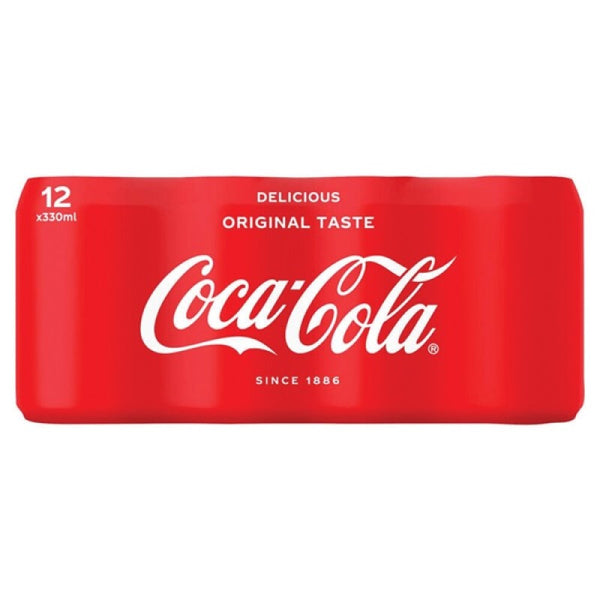 Coca-Cola Original Taste 12x330ml - TOKOPOINT.COM