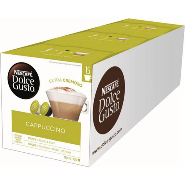 Nescafe Dolce Gusto Cappuccino, Coffee, Coffee Capsules, 90