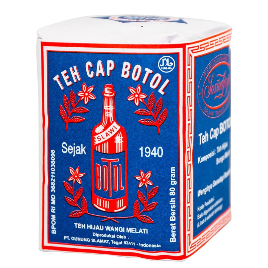 Teh Cap Botol Biru 40 gram - TOKOPOINT.COM