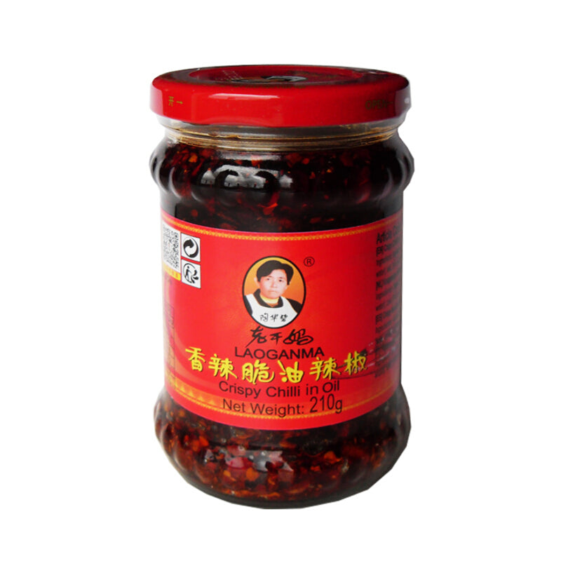 Lao Gan Ma Crispy Chilli In Oil 210g - TOKOPOINT.COM