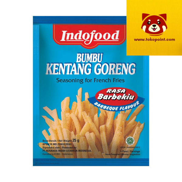 INDOFOOD French Fries Seasoning BBQ Flavour 25g - TOKOPOINT.COM ...