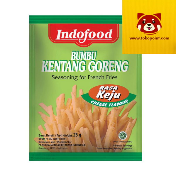 INDOFOOD French Fries Seasoning Cheese Flavour 25g - TOKOPOINT.COM ...