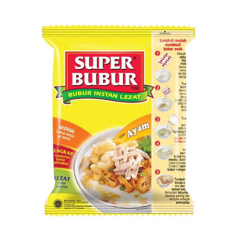 Super Bubur Kuah Sotokariayam 45g Tokopoint Tokopointcom